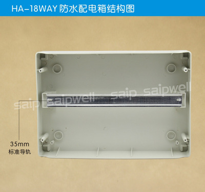 合肥市沃煉工貿(mào) 廠家直銷SHA-18戶外防水塑料配電箱，動力配電的專業(yè)選擇
